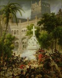 Angriff auf das Kloster San Engracio in Zaragoza, 8. Februar 1809